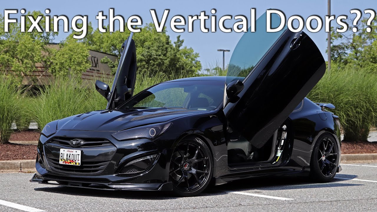 Fixing the Vertical Door opening issue on the Genesis Coupe