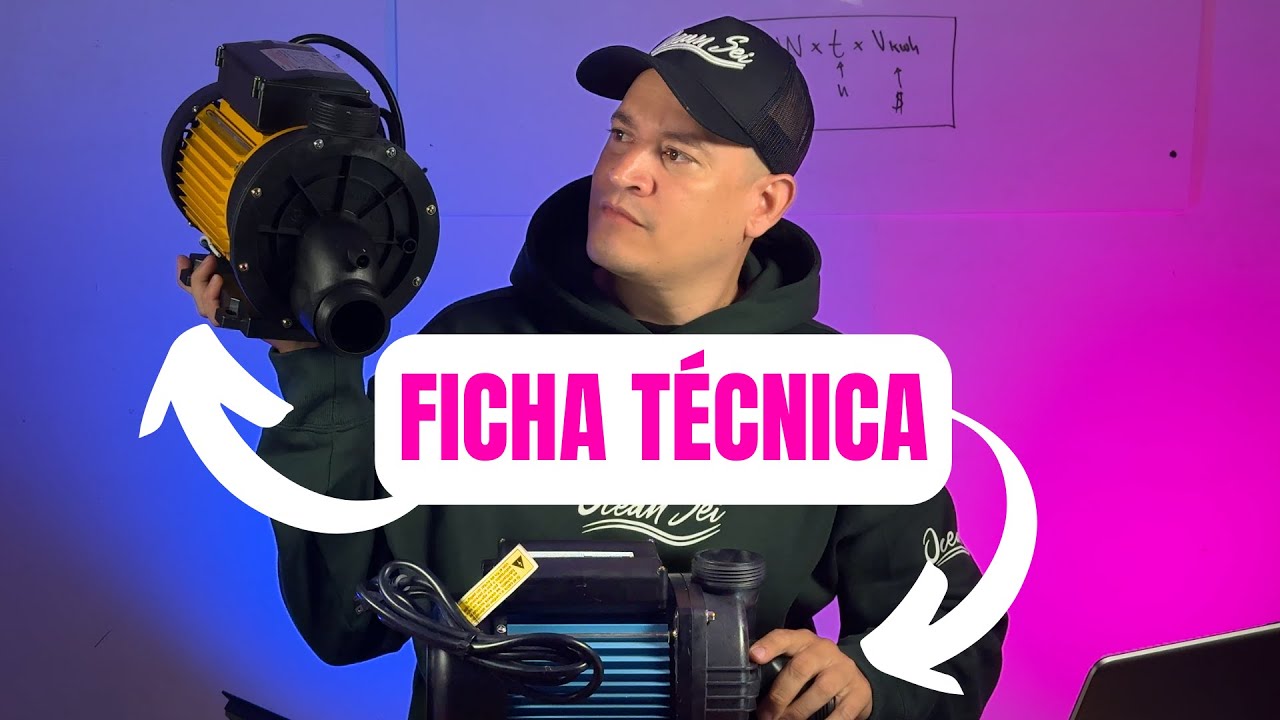 FICHA TÉCNICA | MOTOBOMBA para JACUZZI