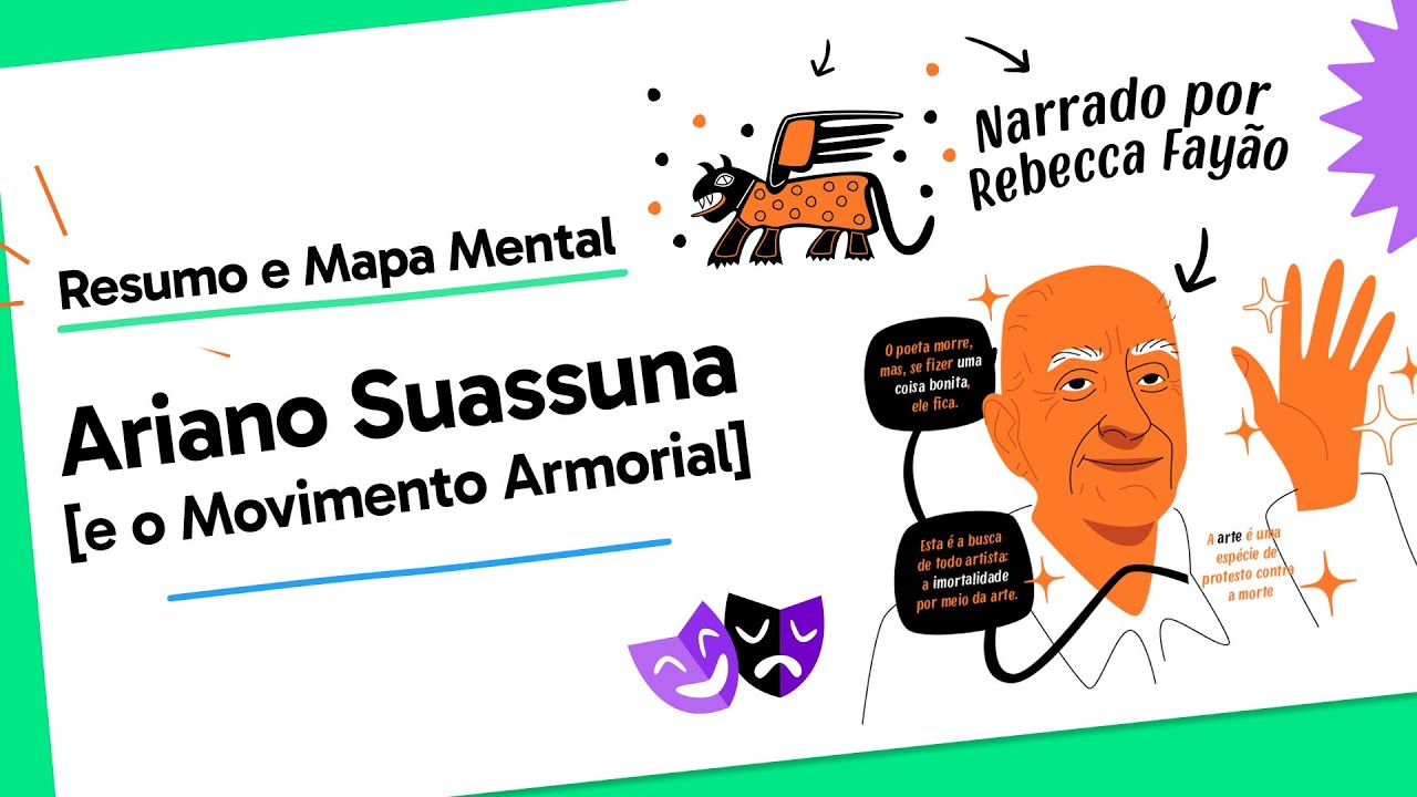 Ariano Suassuna e o Movimento Armorial | Literatura | QUER QUE DESENHE?