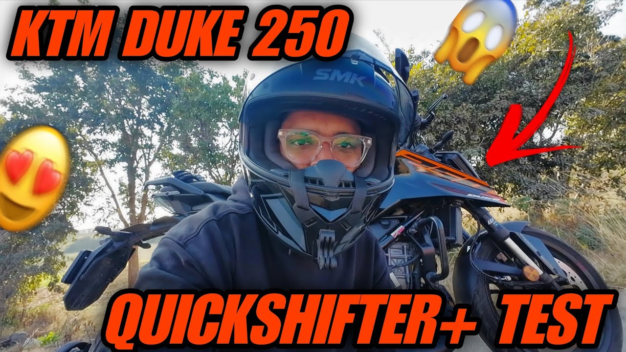 KTM Duke 250 Quickshifter+ TEST ⚡ Smooth or Not?