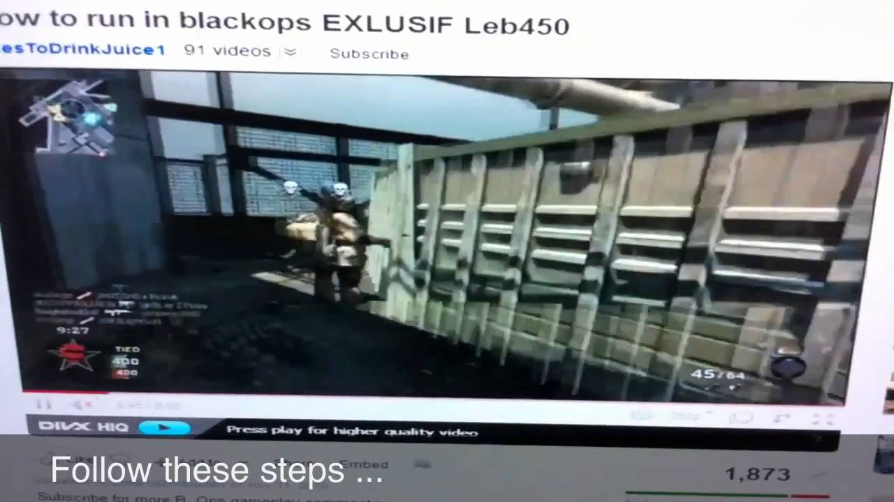 Blackops Super Sprint Speed Glitch