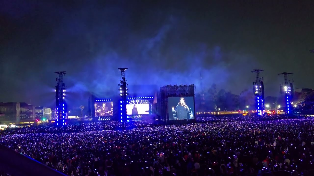 Se que te amo, La mujer que soñé. Los Temerarios - Estadio GNP 20 diciembre 2024.