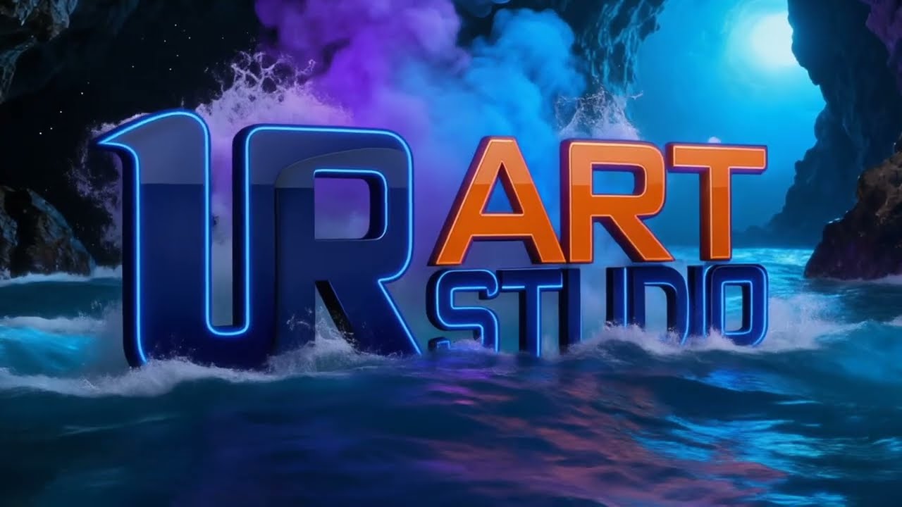 How to Paint a Lighthouse at Night | Ocean Waves Tutorial | Acrylic Step-by-Step