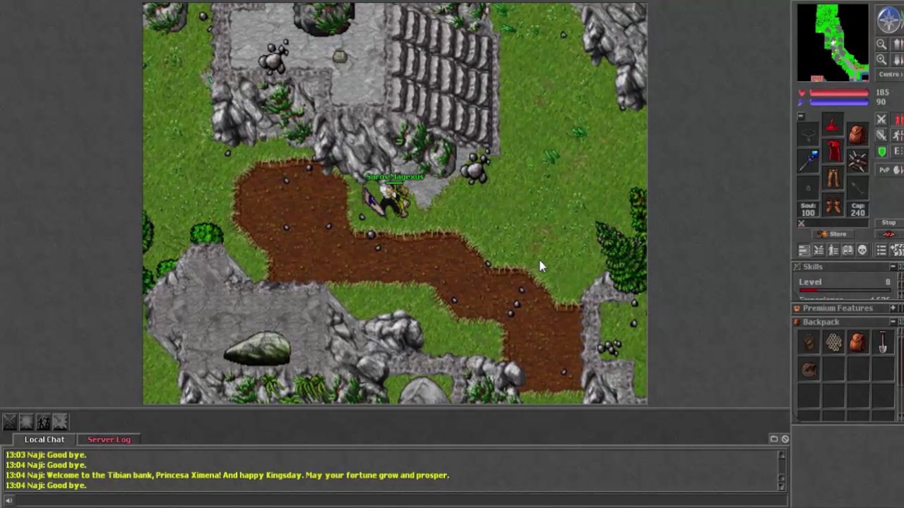 Tibia Od 1 do 50 lv Facc #2 Zarabianie, kupowanie przedmiot&oacute;w BoleqxTV