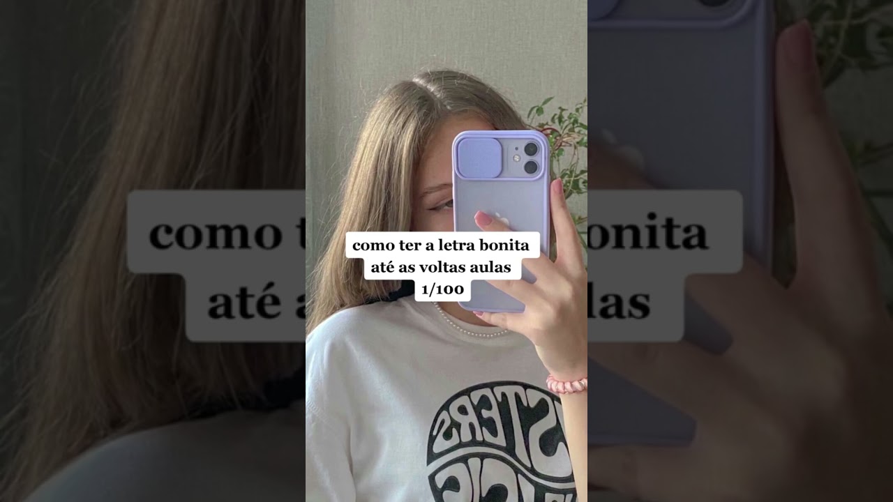 como ter a letra bonita at&eacute; &agrave;s voltas aulas 1/100! ✍🏻