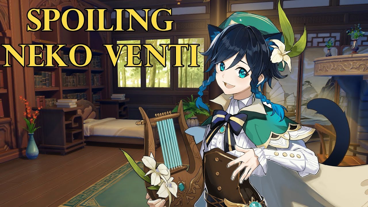 Listener Spoils Neko Venti~ [Genshin ASMR Venti Roleplay] Listener x Venti [Romantic]