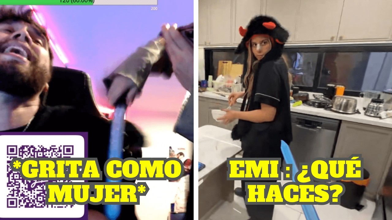 GLOGLO ASUSTA A LOS INTEGRANTES DE LA CASA CON SU DISFRAZ DE VIERNES 13