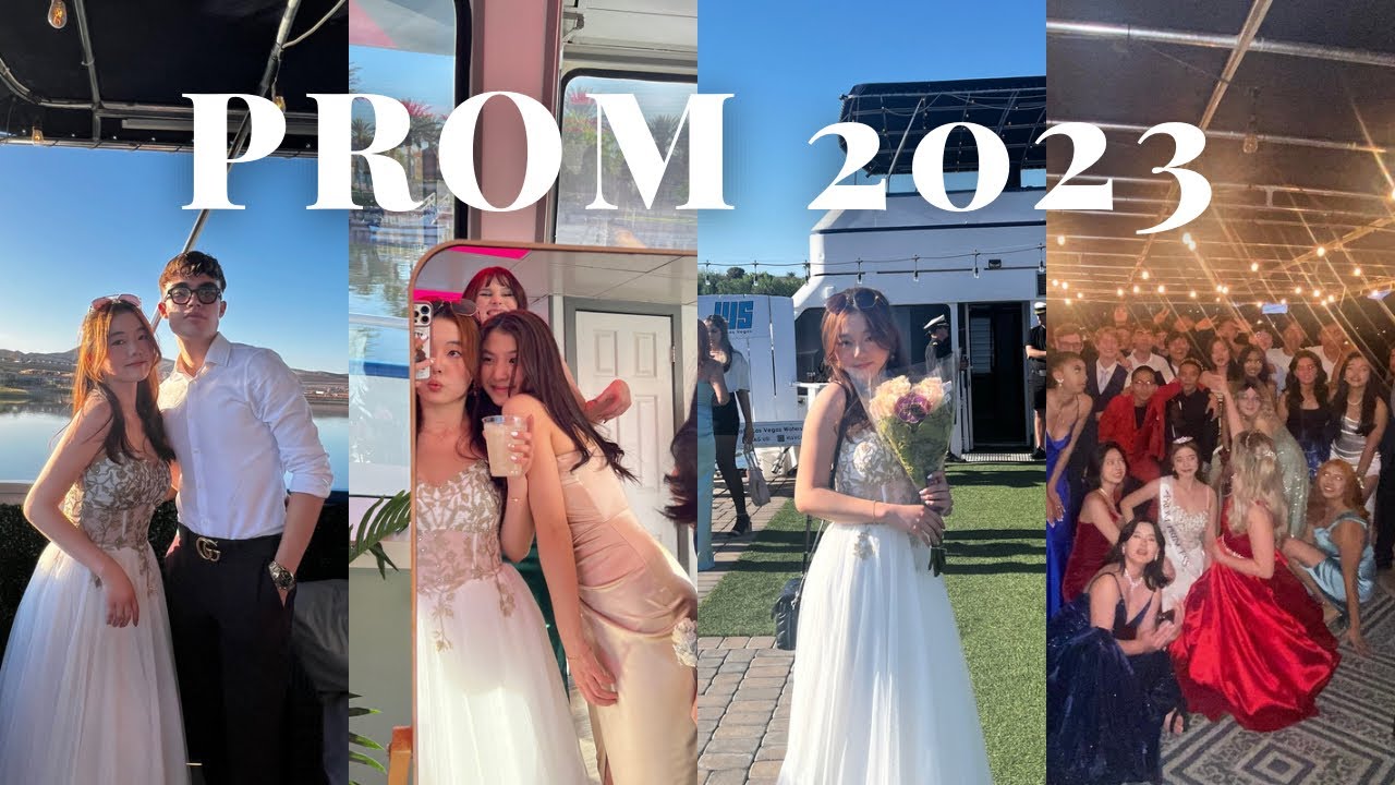 PROM 2023 | 人生第一個prom、PROM GRWM、被選為prom princess、終於可以大吃一頓