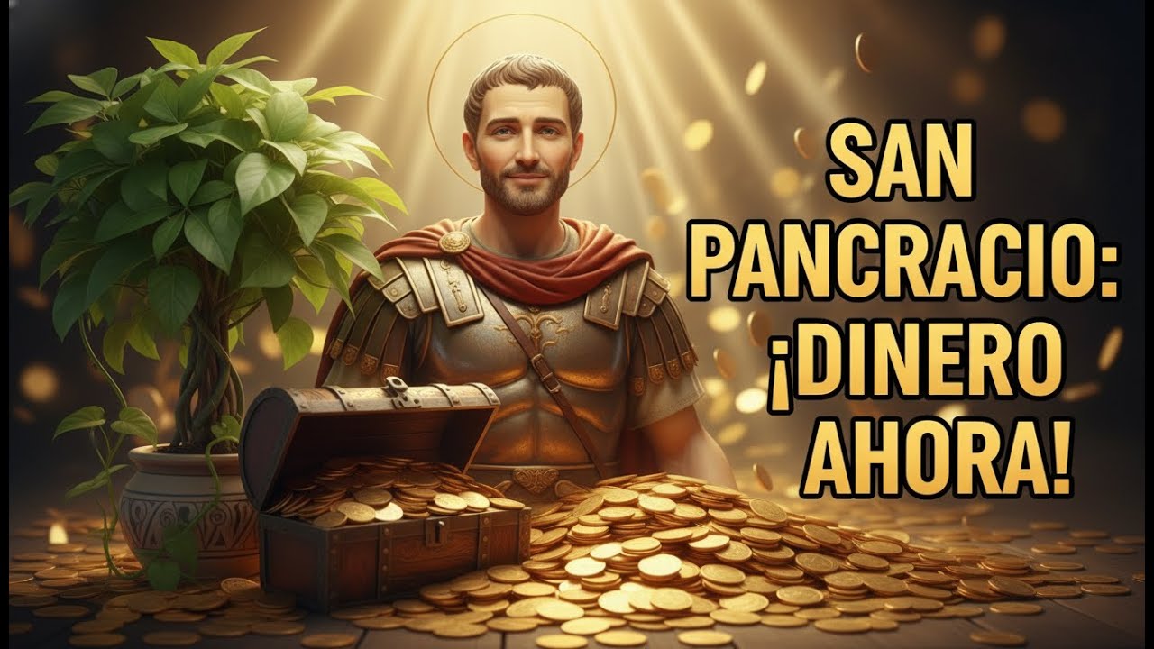 ¡DINERO INMEDIATO! Oración MILAGROSA a San Pancracio (abre caminos)