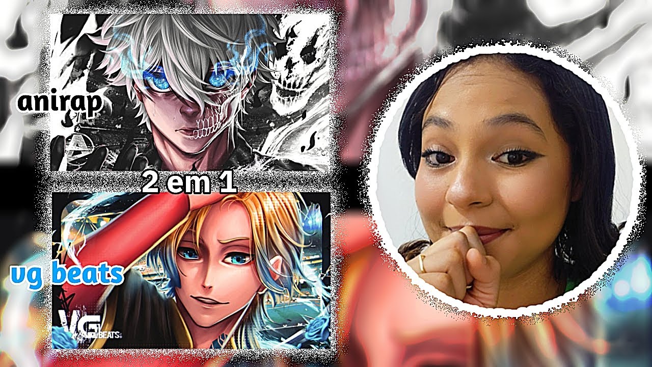 2 em 1 Anirap + Vg beats - Nagi (ego morto) e Kaiser (o impossível sou eu) // Kyinri react