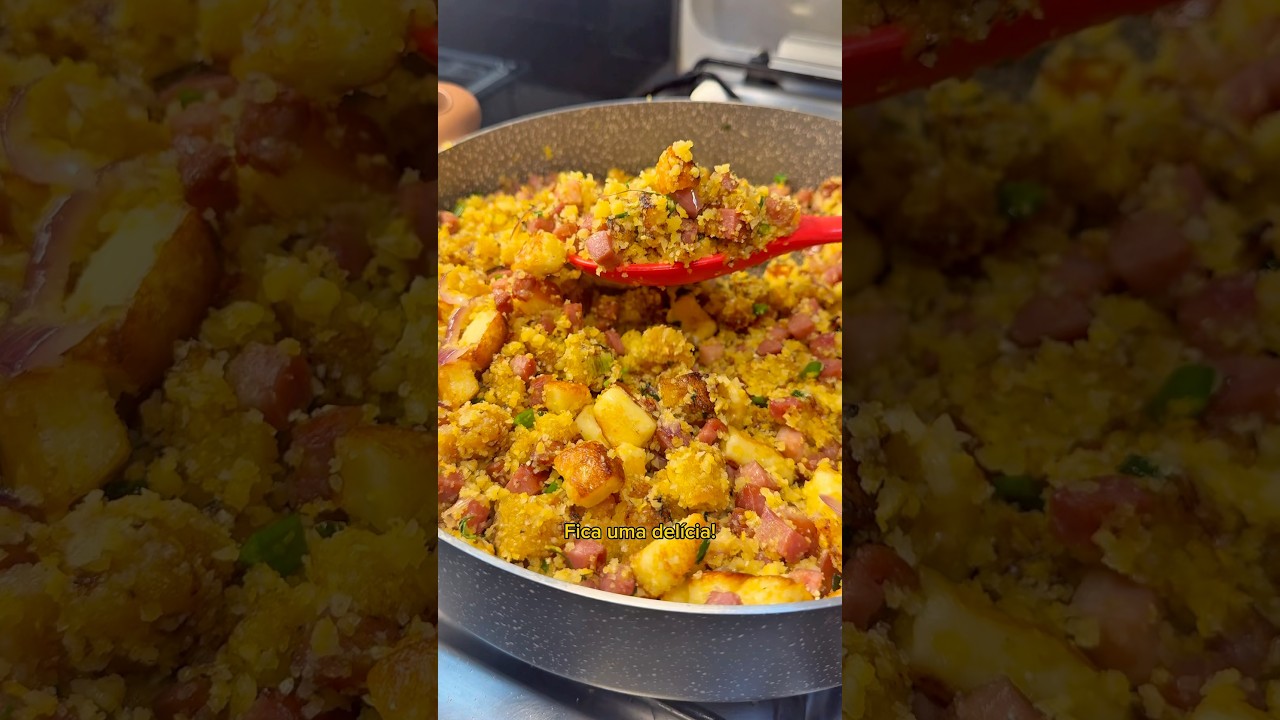 👨🏻‍🍳 Dica de Receita: Farofa de Cuscuz #receitas #raphaelcamposo #receita #cuscuz #dicas