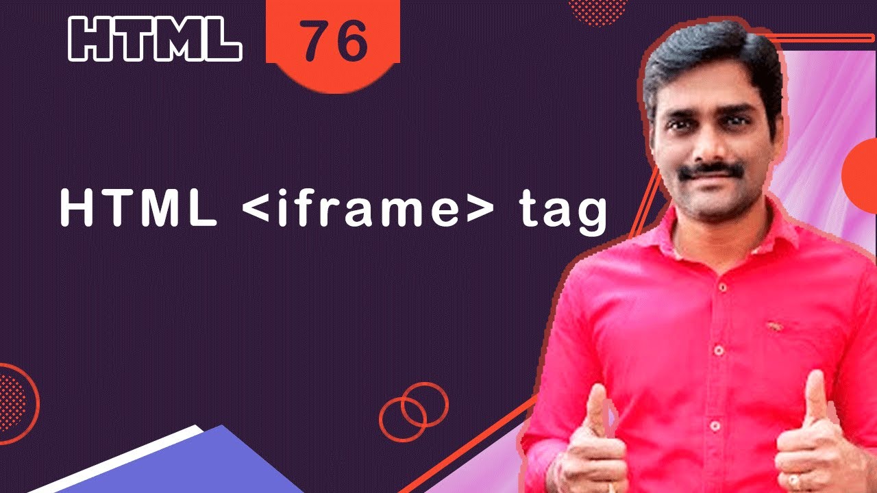 HTML iframe Tag | Inline frames - HTML Tutorial 76 🚀