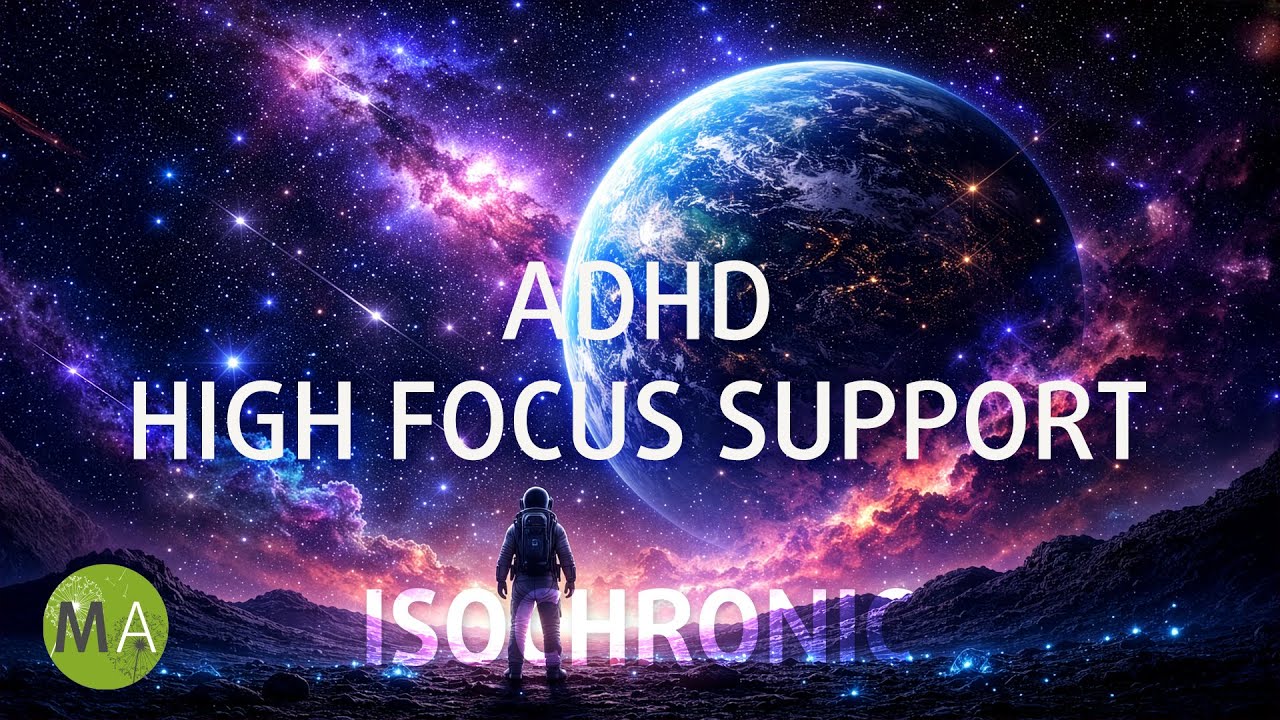 ADHD Intense Relief Minimal Techno Focus Mix with Isochronic Tones