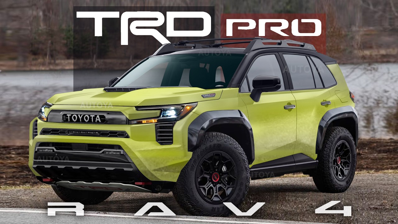 2027 Toyota RAV4 TRD Pro - Ultimate 4x4 Small SUV for Real Off Road
