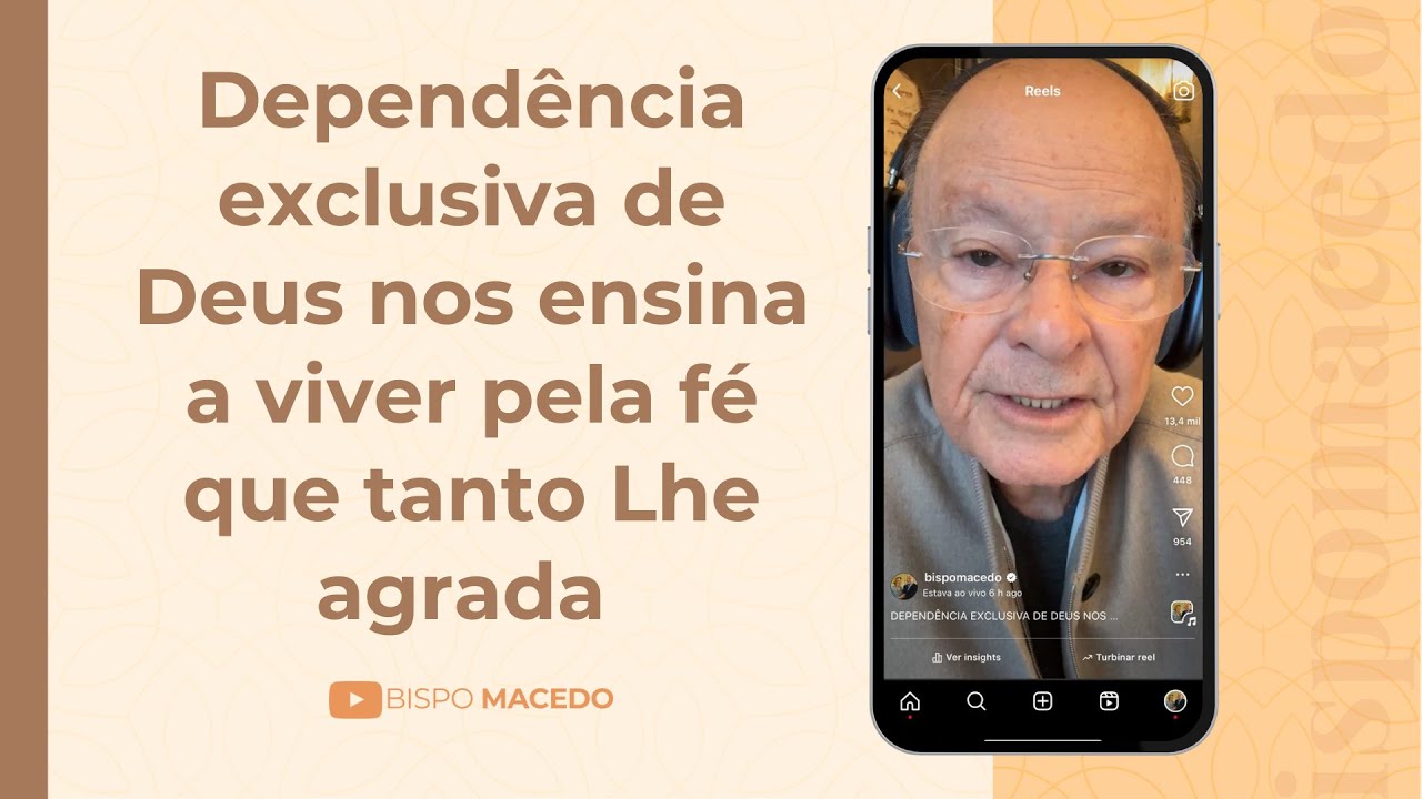 Dependência exclusiva de Deus nos ensina a viver pela fé que tanto Lhe agrada - Meditação 16/01/25