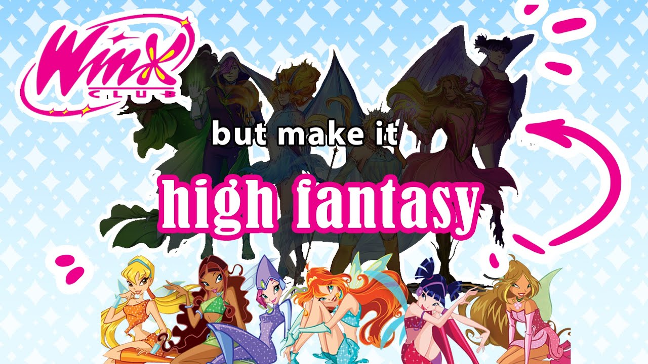Winx Club but make it ✨high fantasy✨ | Redesigning the Fairies to look more Magical (CSP Speedpaint)