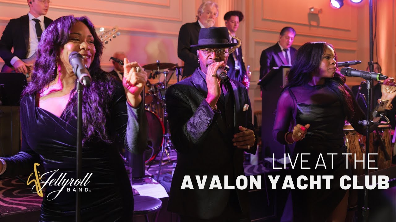 The Jellyroll Band Performs Live Wedding at Avalon Yacht Club - Philadelphia's Best Wedding Band