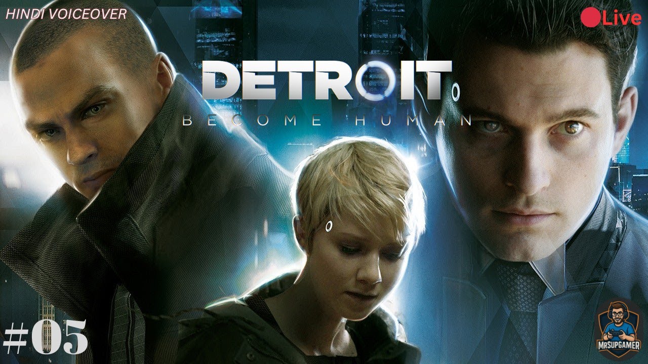 This Game Feels Like a Movie 🎬 Detroit: Become Human LIVE 05 MrSupGamer