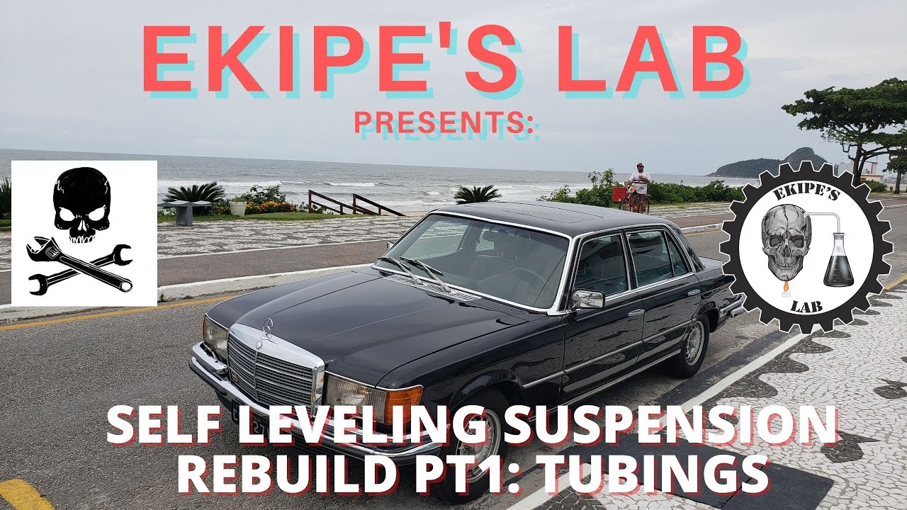 W116 Restoration, SLS Rebuild Pt 1: Making the Tubings from Scratch