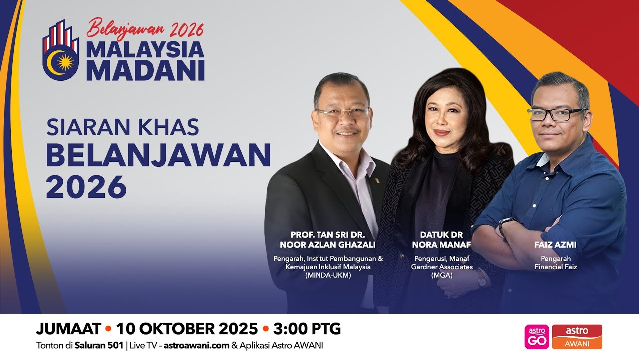 [LANGSUNG] Liputan penuh pembentangan dan analisis #Belanjawan2026 | 10 Okt 2025