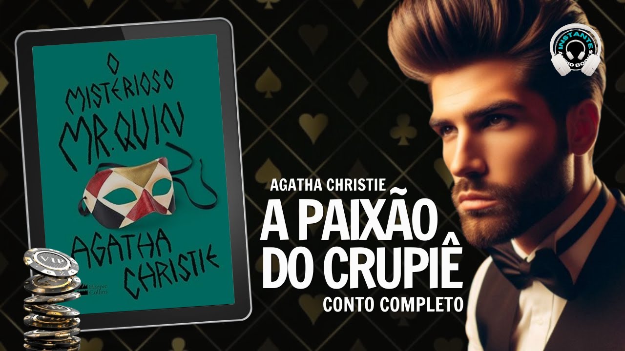 A paixão do crupiê (conto completo) - Agatha Christie - Audiolivro - Audiobook -