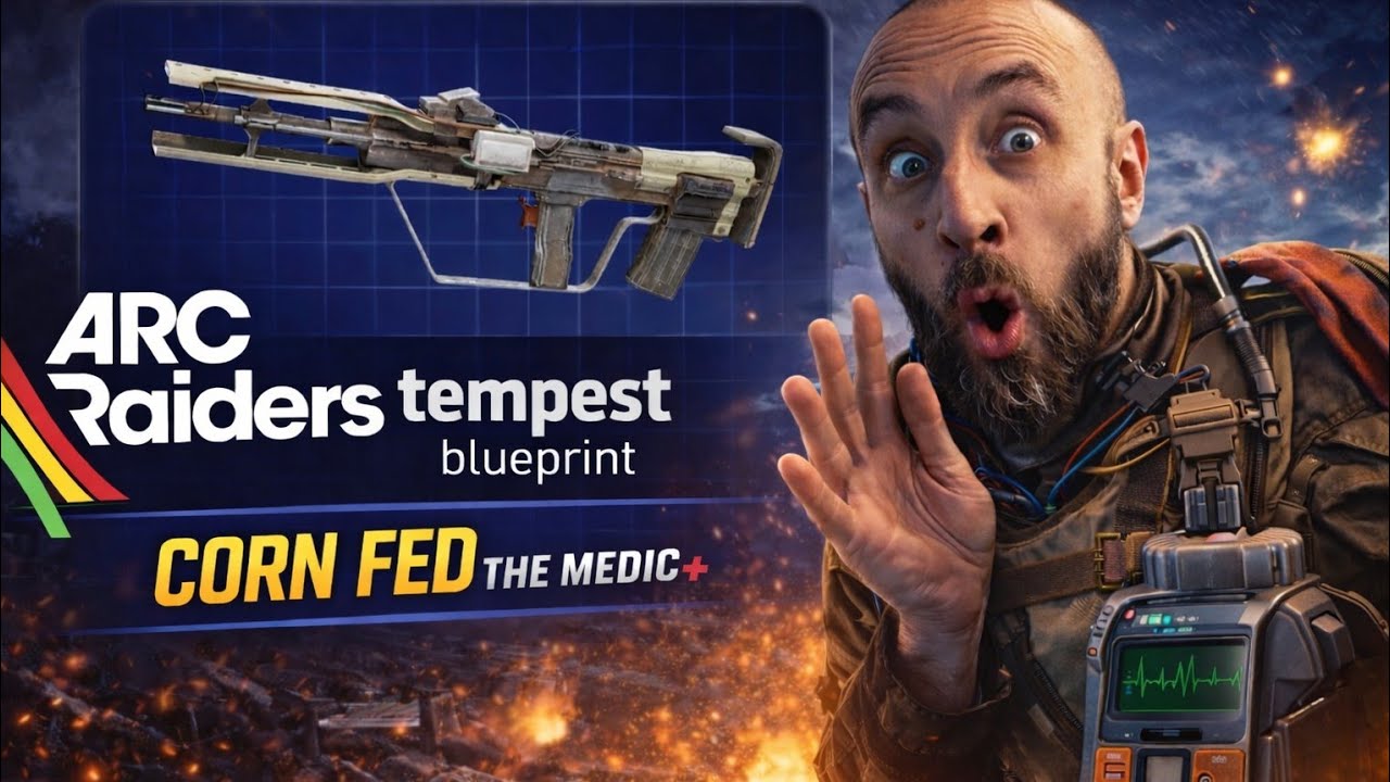 Arc Raiders - Tempest Blueprint - Dam Hurricane - Corn Fed The Medic