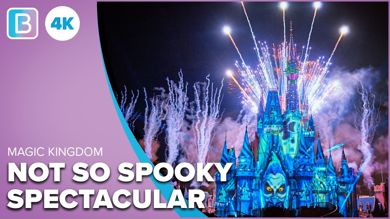 [4K] Not So Spooky Spectacular | FULL SHOW | Magic Kingdom | MNSSHP | September 2021