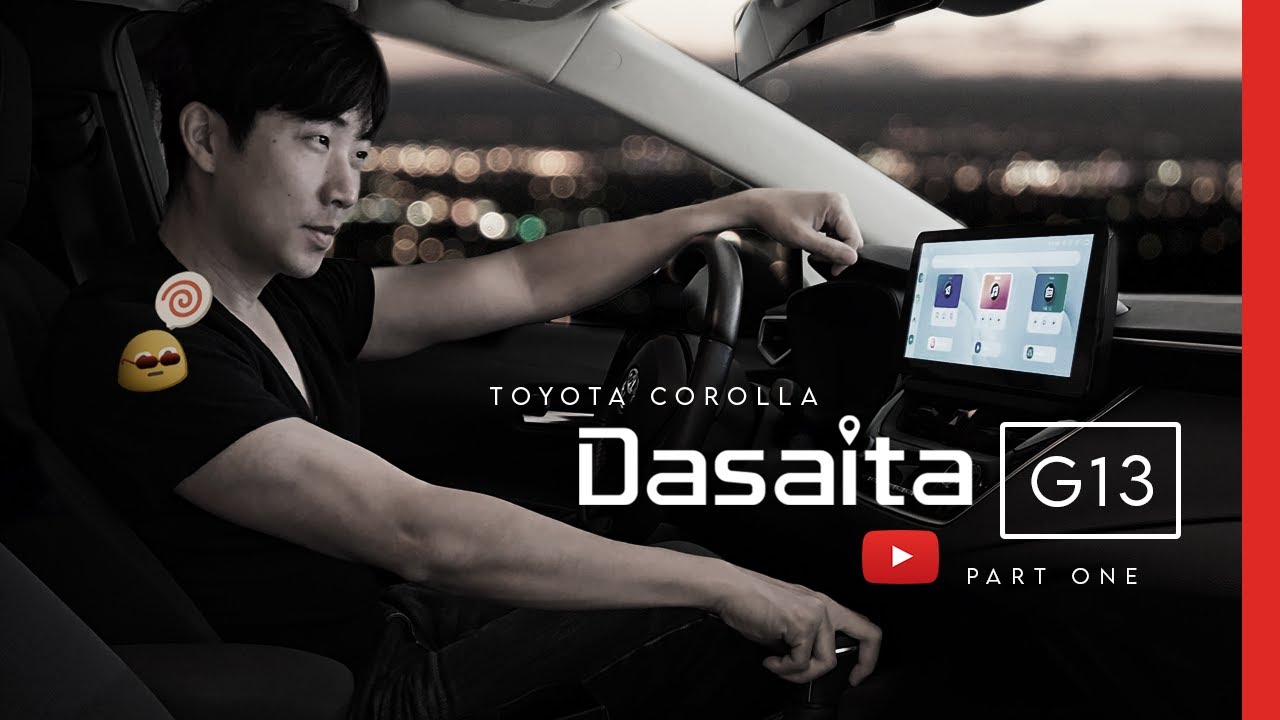 DASAITA G13 🤖 The BEST ULTRA-WIDE Android Headunit on the 2020 Toyota Corolla Installation - Part 1