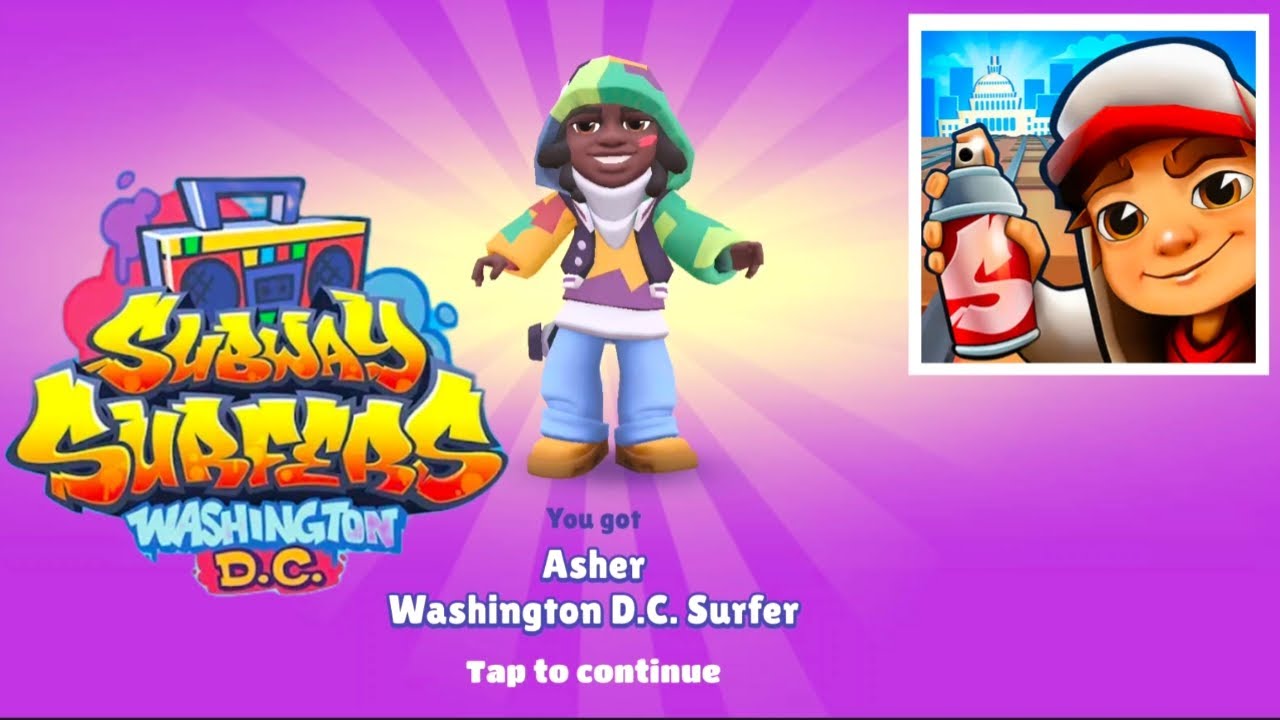 UNLOCKING ASHER ON SUBWAY SURFERS 2025