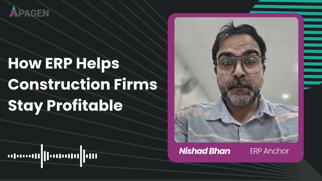 How ERP Helps Construction Firms Stay Profitable | Apagen Solutions