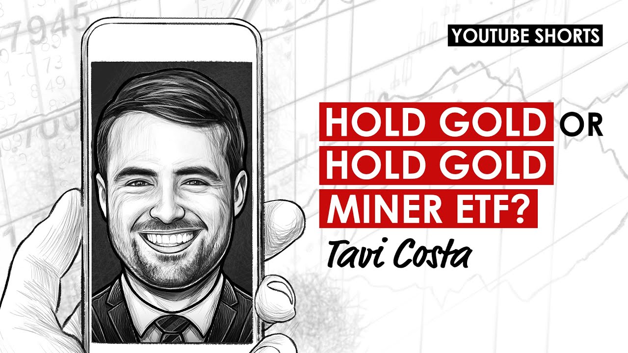 Hold gold or hold gold miner ETF? #Shorts