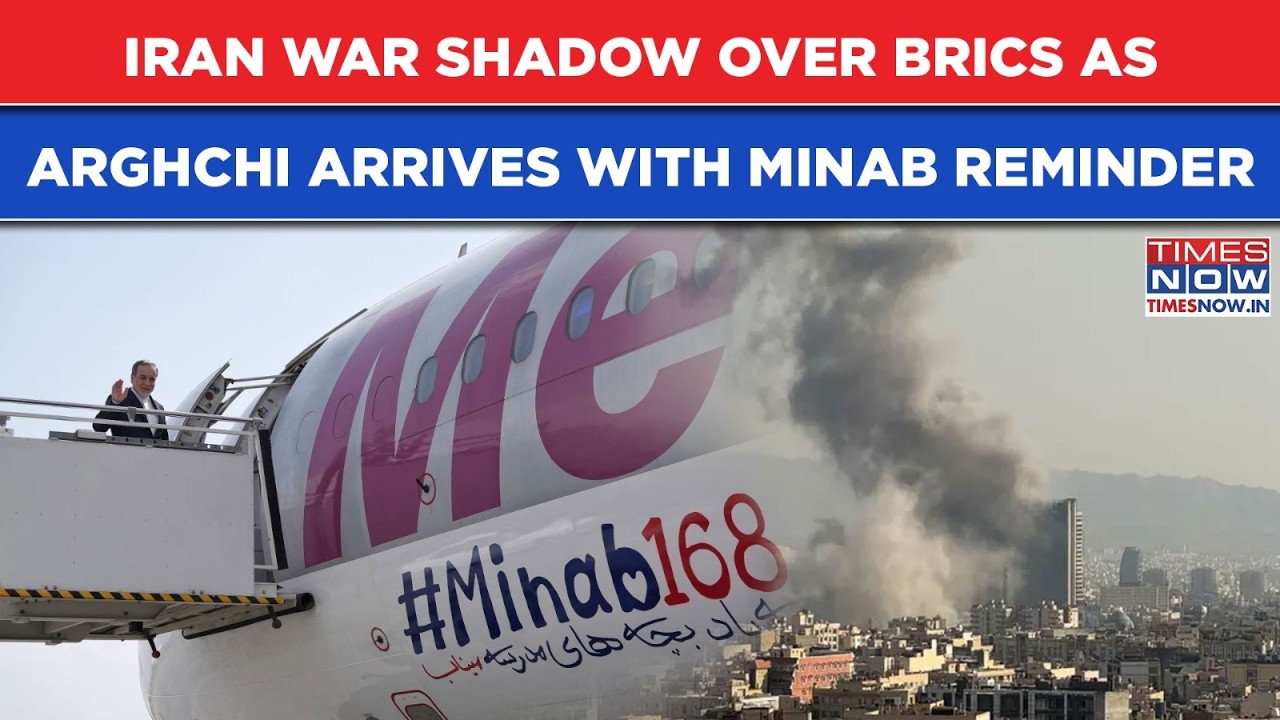 Iran War Shadow Over BRICS: Araghchi Reaches India With Minab Reminder, Jaishankar Welcomes Lavrov