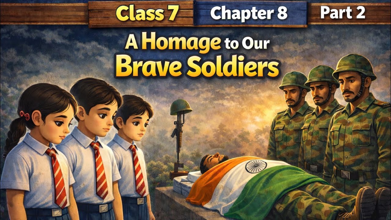 Chapter-8 | A homage to our soldiers | Ncert | Cbse board | Kendriya vidyalay