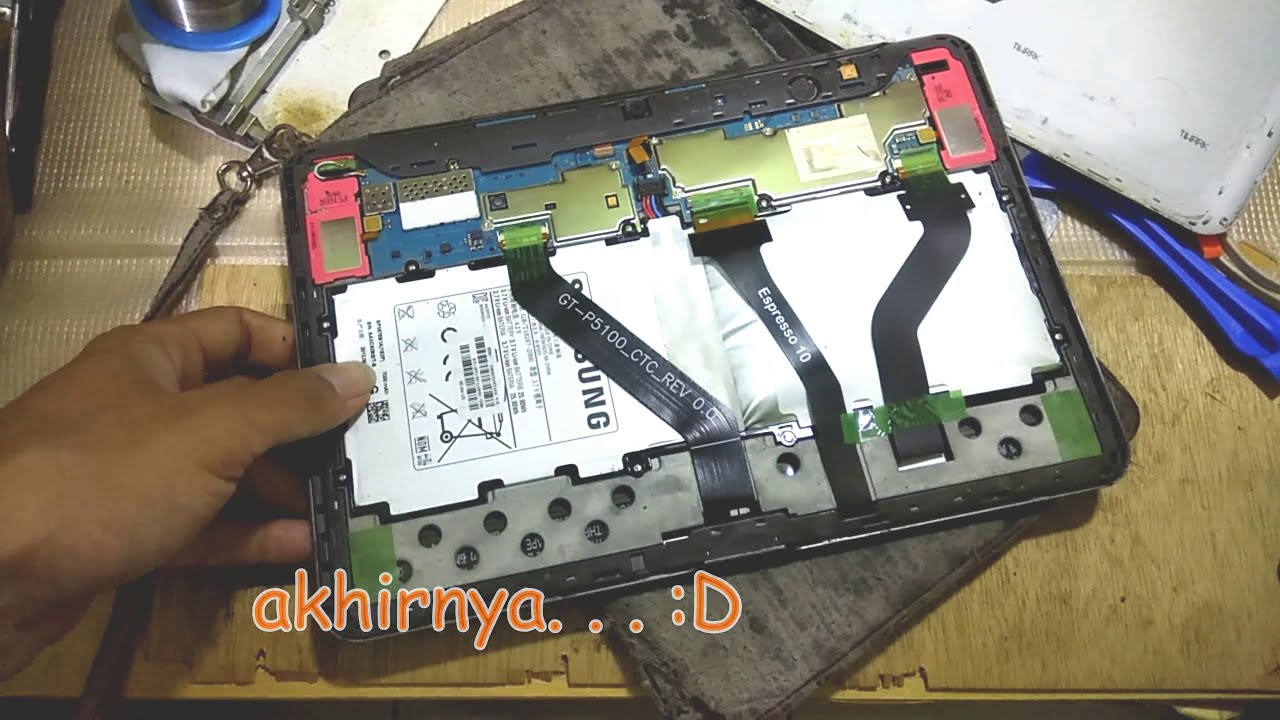 Samsung TAB 2 10.1 GT P5100 Matot ! SEPELE !!!|Cara memperbaiki Tablet mati total