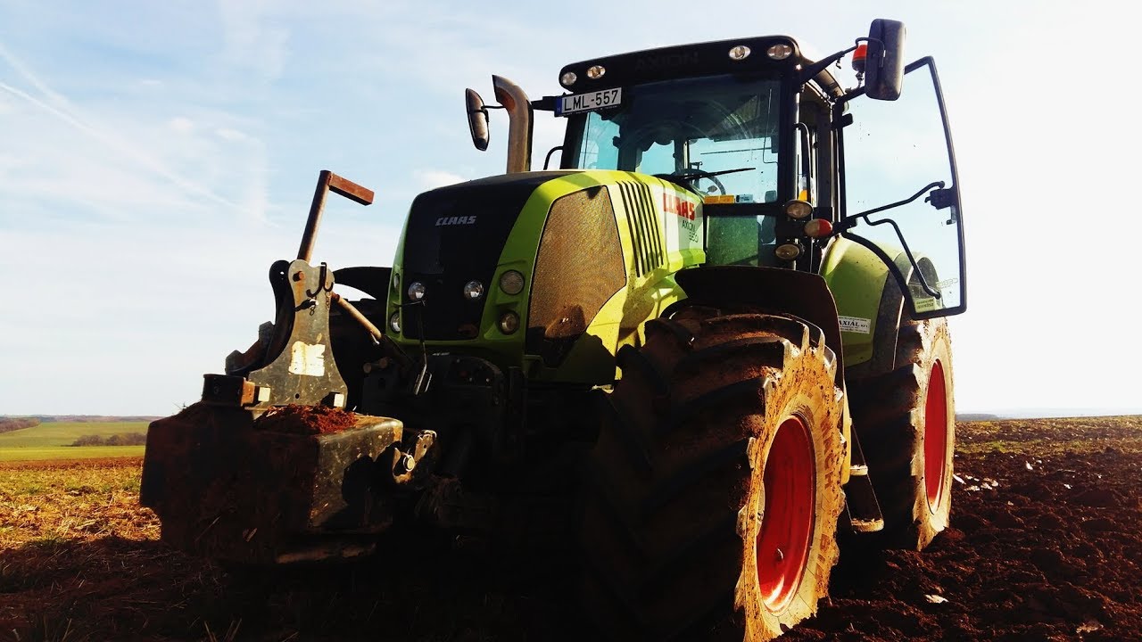 Agro Bükkösd Kft  2017 Ploughing Claas Axion 850, Arion 650