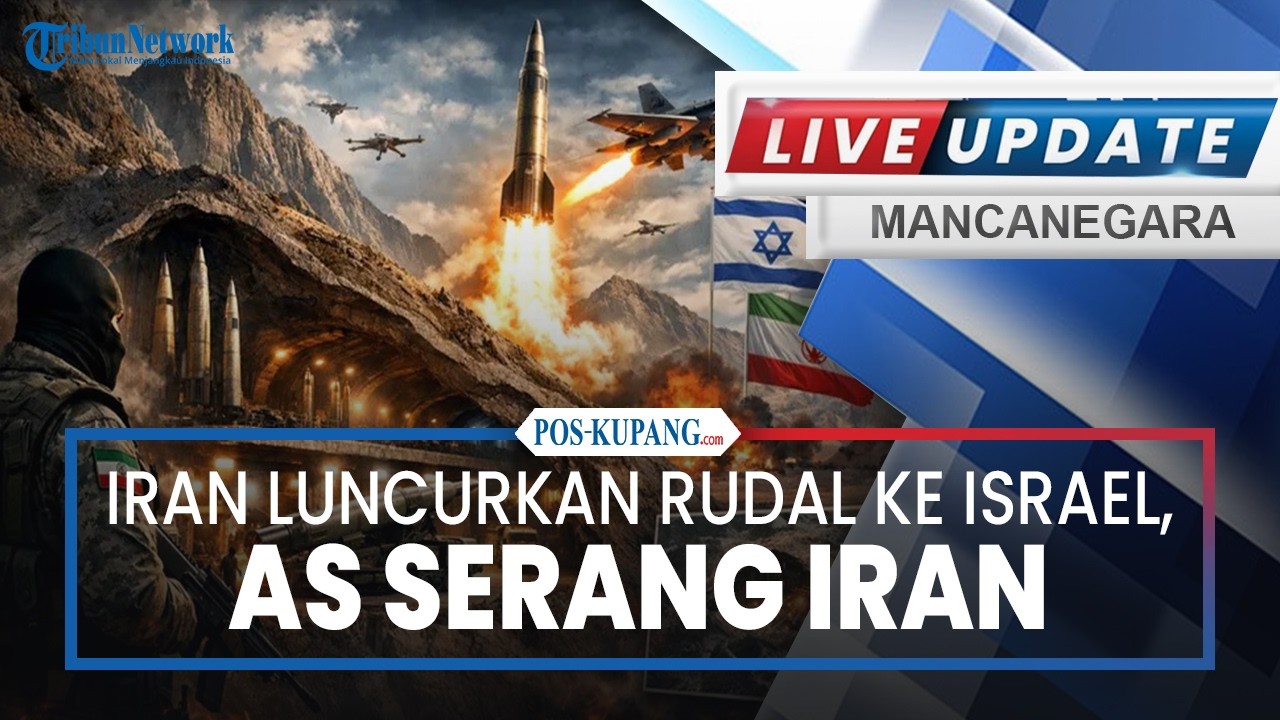 🔴Iran Luncurkan Rudal ke Israel, AS Serang Iran, Lebanon Selatan Hancur