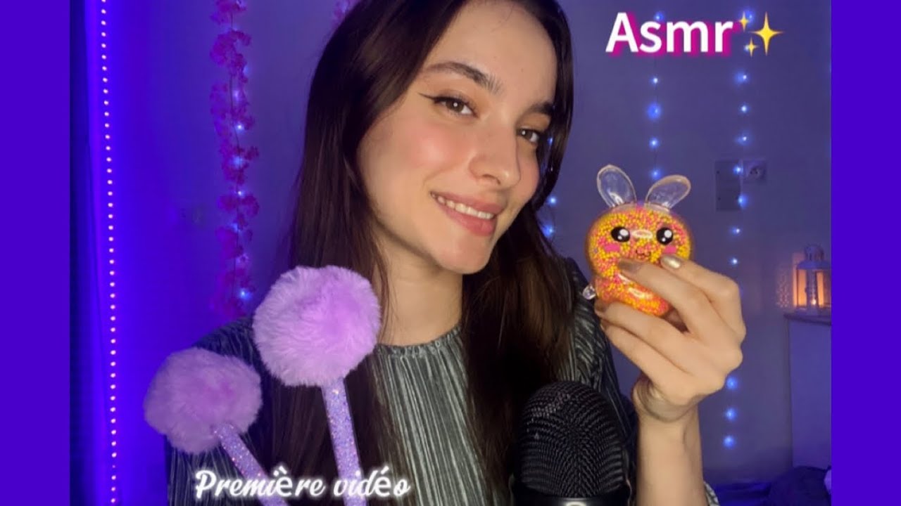 Asmr: Ma première vidéo, avec mes déclencheurs🌸✨