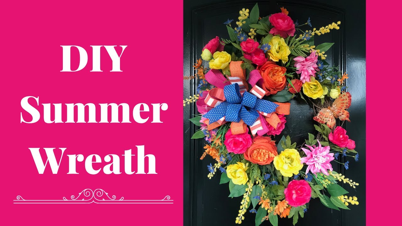 How to Make a Summer Wreath