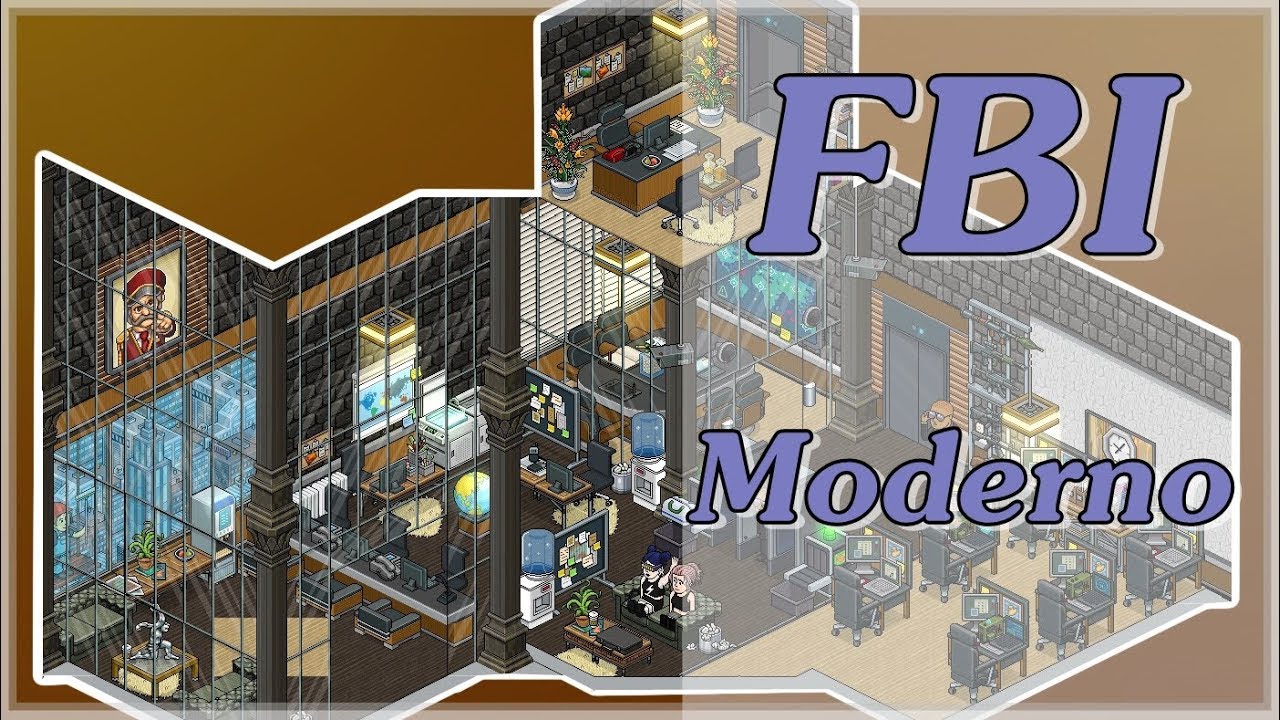 FBI moderno / Habbo design ~ Habbo construcción