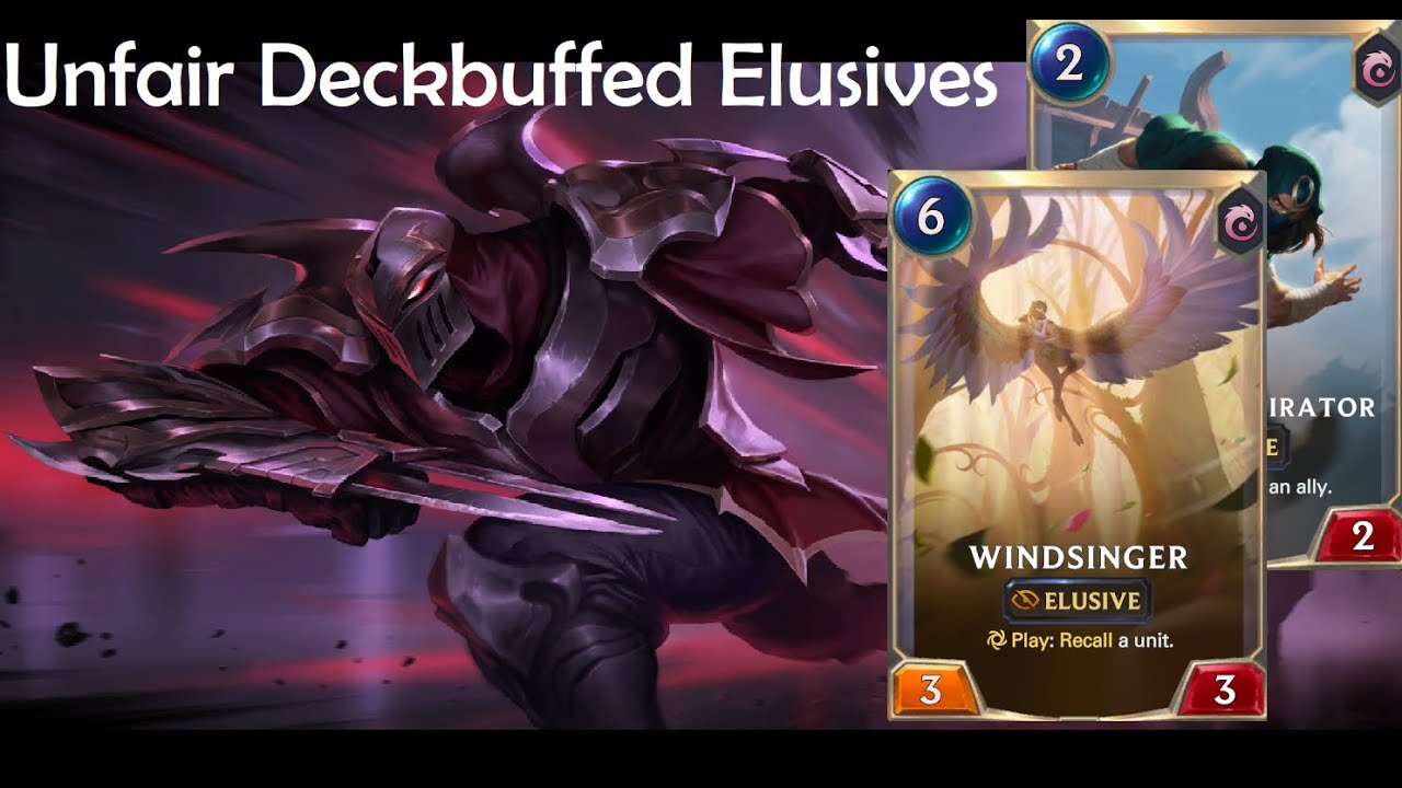 Zed and Gnar are STRONG with Elusives [LoR Gameplay]