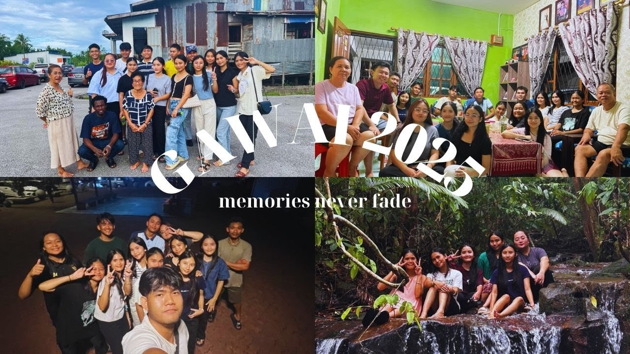 How my Gawai 2025 look like, families and friends