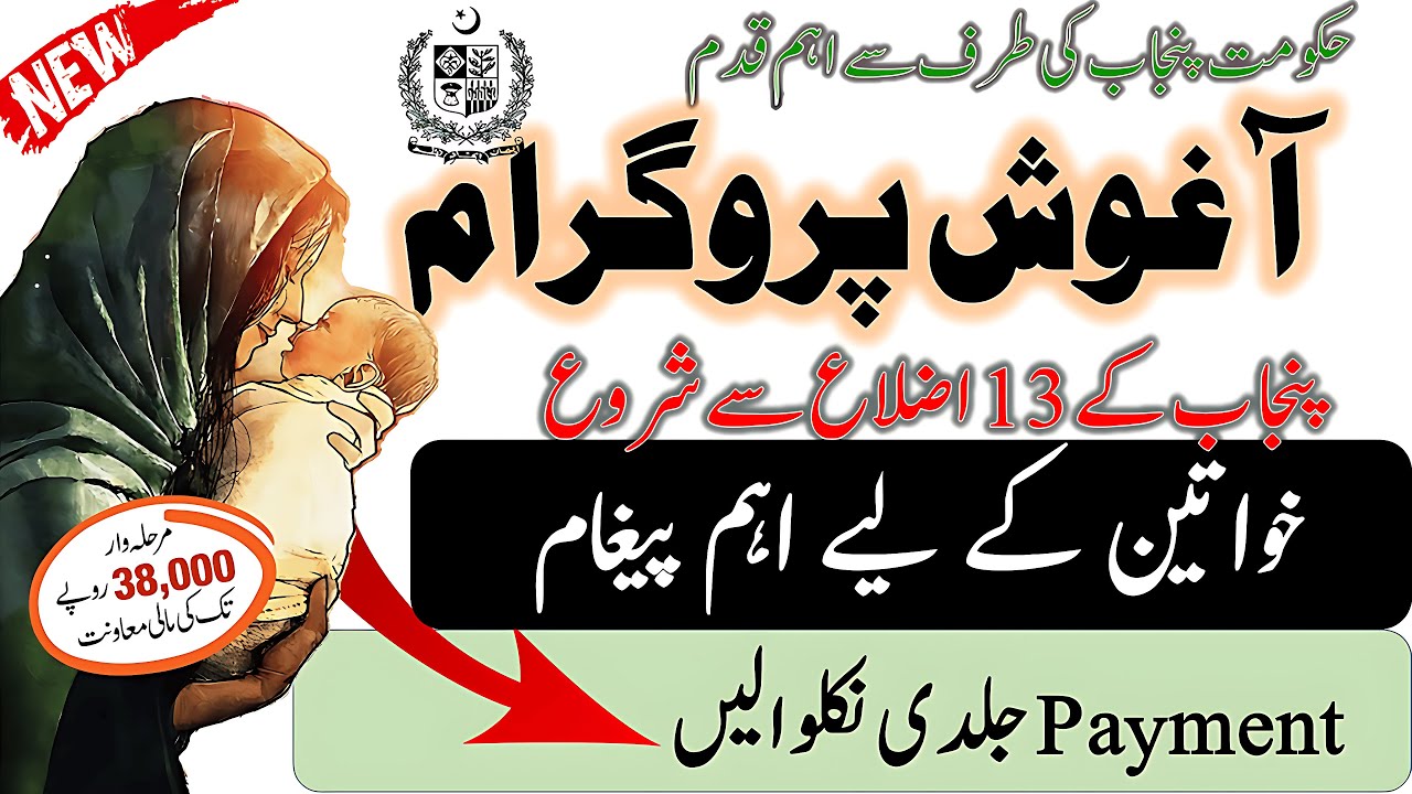 Aghosh Program Online Registration 2026 | Pakistan Government job | Aghosh Program by CM Punjab