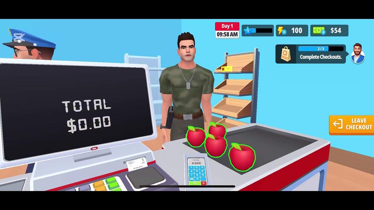 Supermarket simulator 