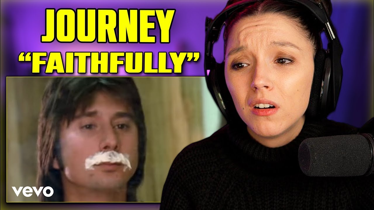 Such A Beautiful Song!! Journey - Faithfully | FIRST TIME REACTION | (Official HD Video)