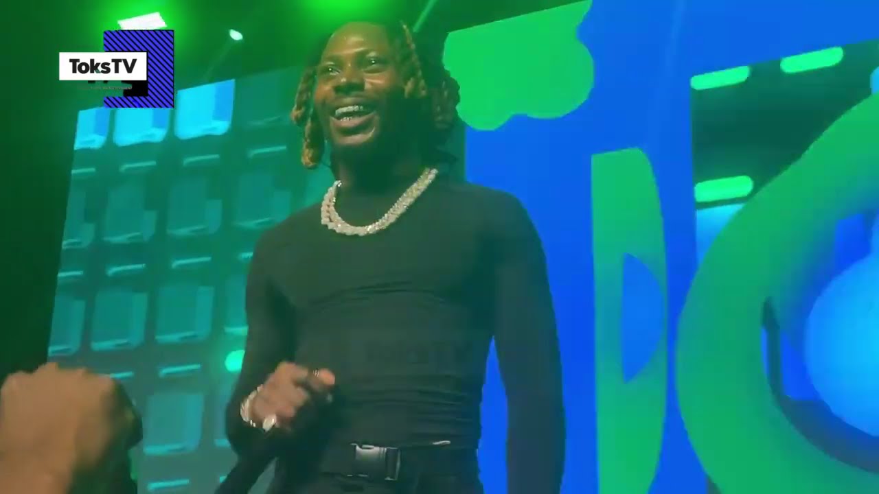 Asake Mr Money’s brilliant performance at Glo 20th Anniversary in Lagos