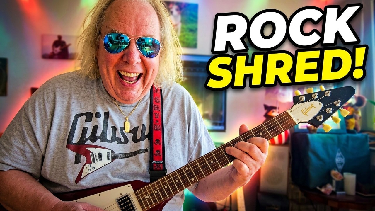Lead Guitar on Gibson Flying V | Rock Performance