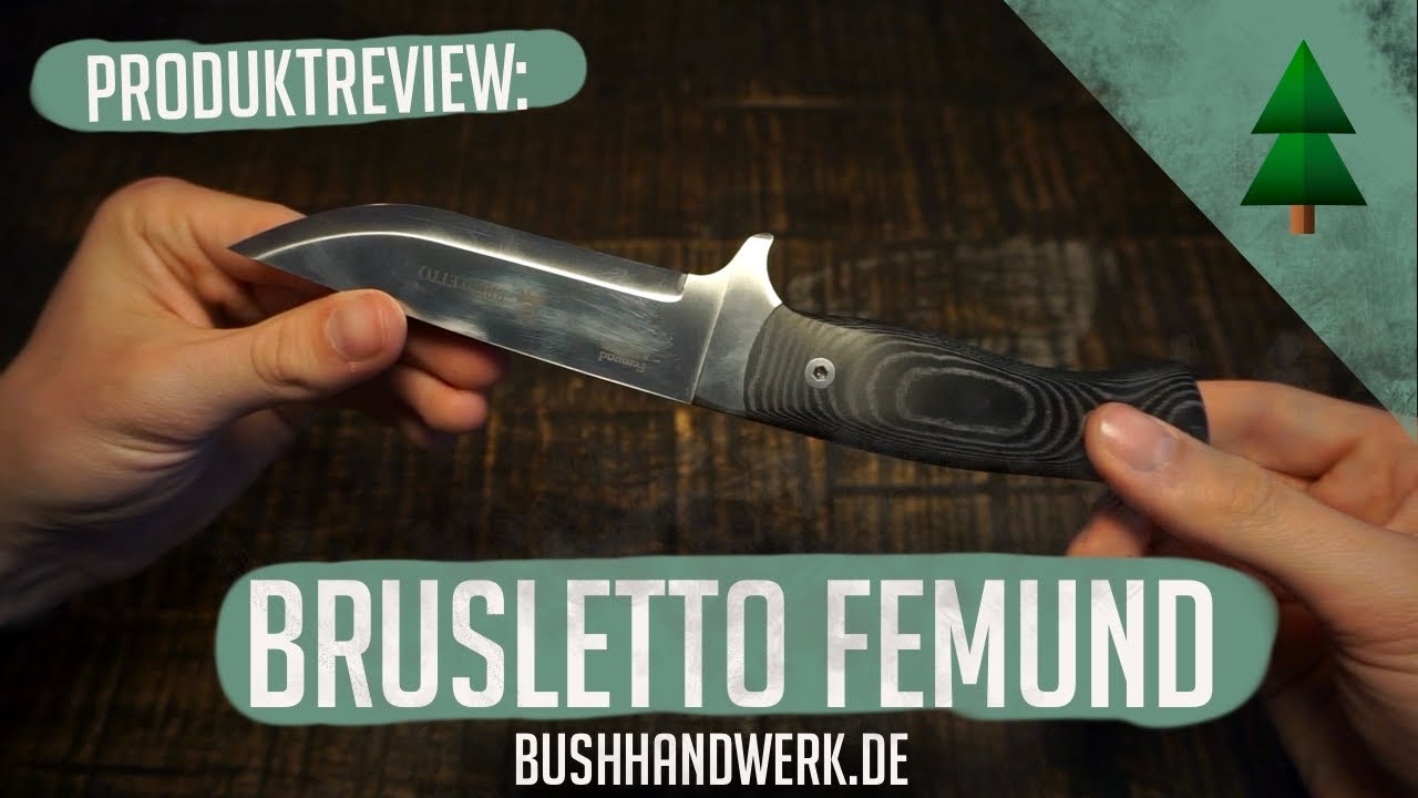Brusletto - Femund Bushcraftmesser | Echter Allrounder | Bushhandwerk - Dein Outdoor Store