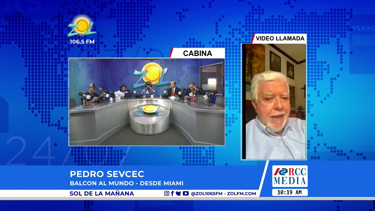 Balcon al mundo con Pedro Secvec comenta principales temas internacionales