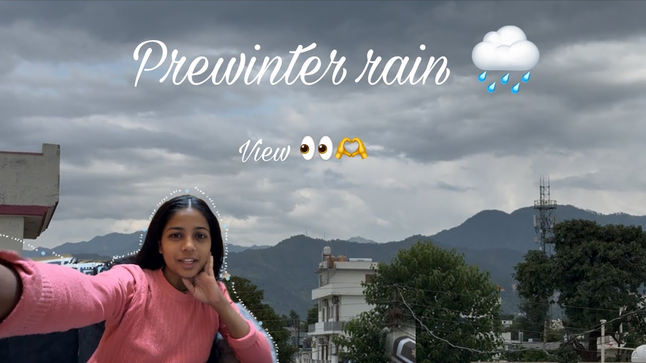 Prewinter rain ☔️ | Ayushi Negi vlogs ❤️