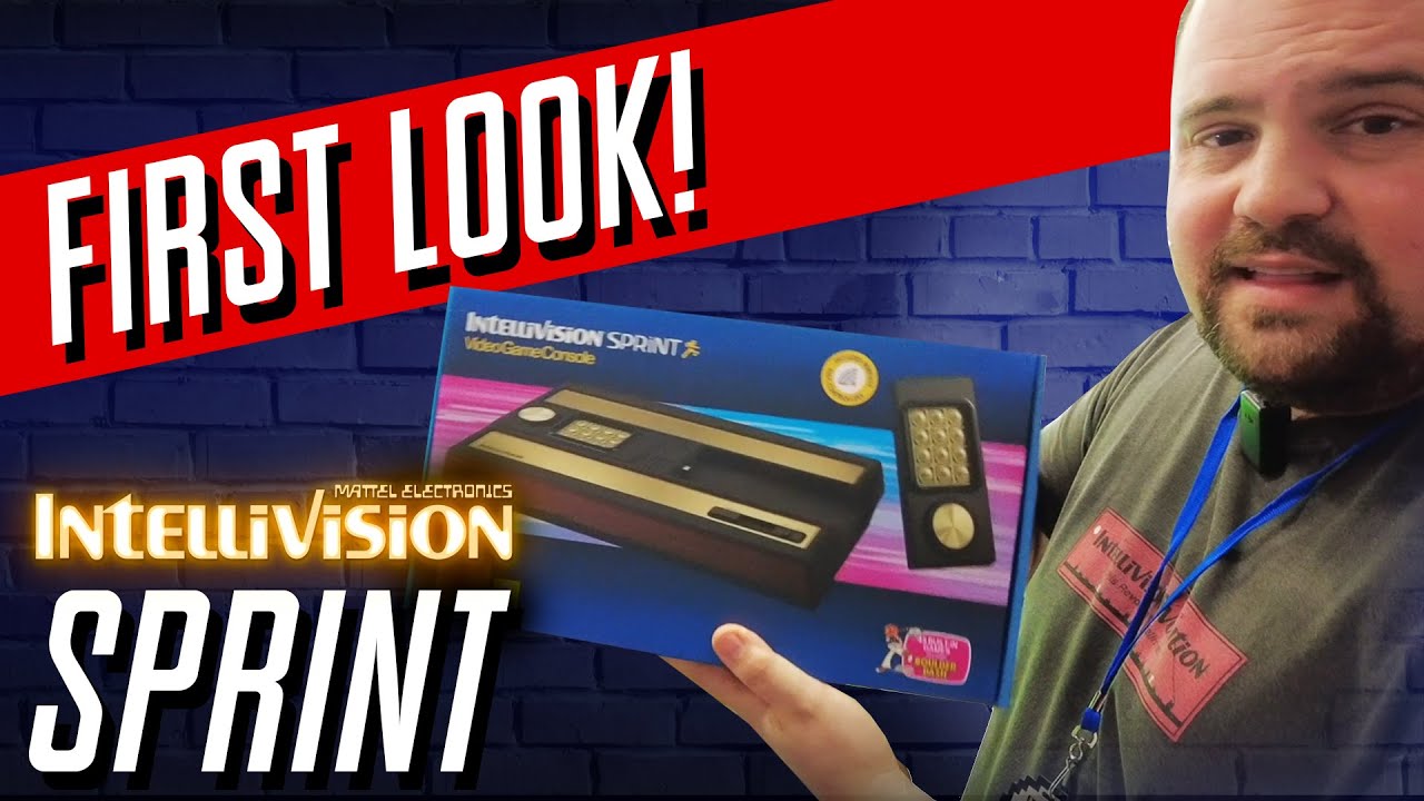ПЕРВЫЙ РЕАЛЬНЫЙ ВЗГЛЯД на Intellivision Sprint!